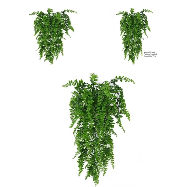 Planta de imitación vívida anticaída ramo de flores de vid planta falsa multifuncional