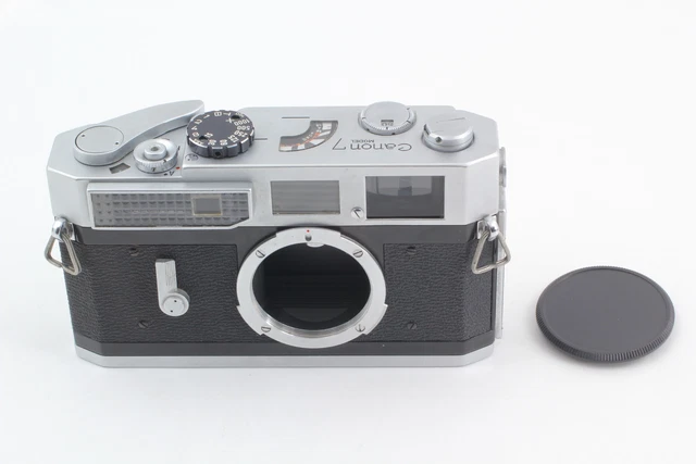 [Near MINT] Canon Model 7 Rangefinder L39 Mount 35mm Film Camera Body cap JAPAN