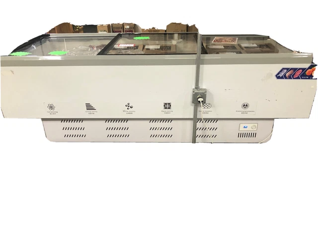 Chest Freezer with Sliding Doors