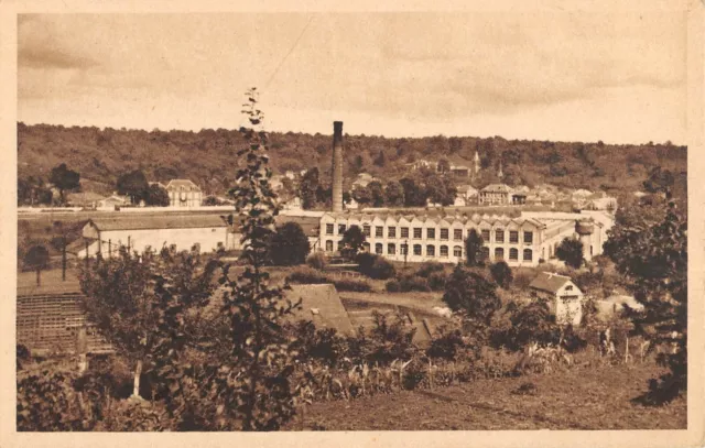 Cpa 54 Pierrepont Factory And Village View