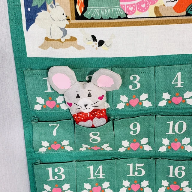 AVON CHRISTMAS COUNTDOWN Advent Calendar 1987 Vintage Replacement Mouse-Nice!  $150.00 - PicClick