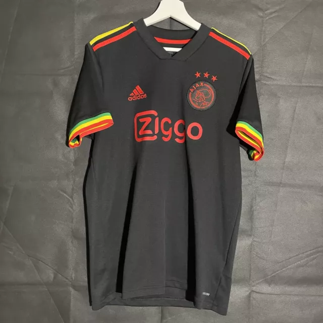 Ajax Amsterdam 2021 2022 third Size M Adidas 3rd Shirt Bob Marley Authentic