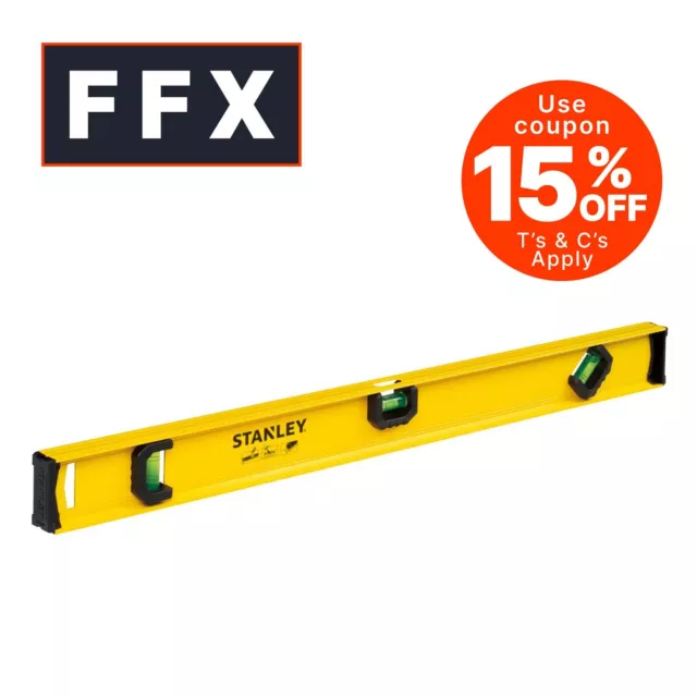 Stanley 0-42-074 Basic I-Beam Spirit Level 60cm