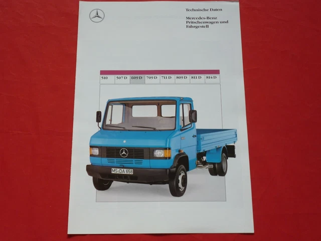 Mercedes 609 D Technische Daten