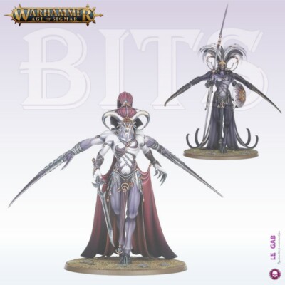 HEAD Bits Nighthaunt Grimghast Reapers Warhammer AoS Bitz Easy Build color may vary 
