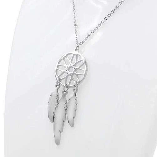 Dream Catcher Pendant Long Necklace Best Blessing