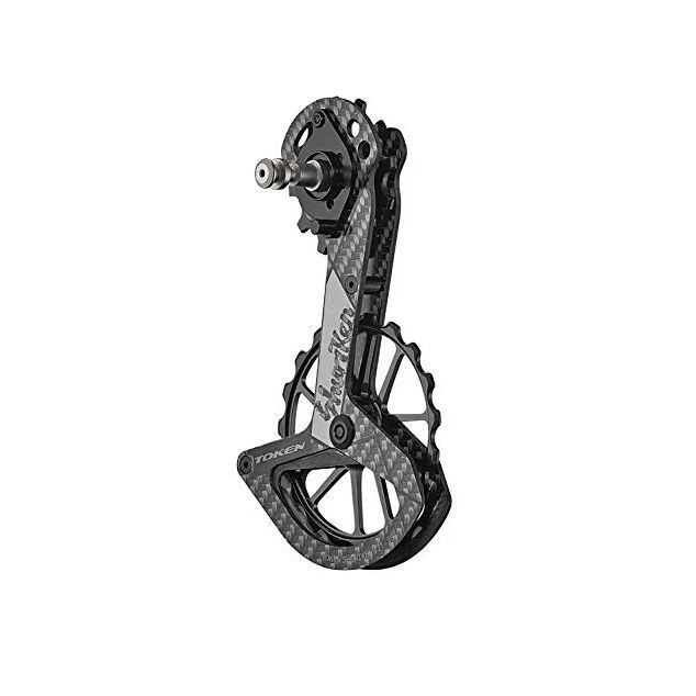 Nova Ride Kit Pulegge Gabbia in Carbonio OSPW per Ultegra/Dura-Ace R8100/R9200 12v Nero Nova Ride Kit Pulegge Gabbia in Carbonio OSPW per Ultegra/Dura-Ace R8100/R9200 12v Nero
