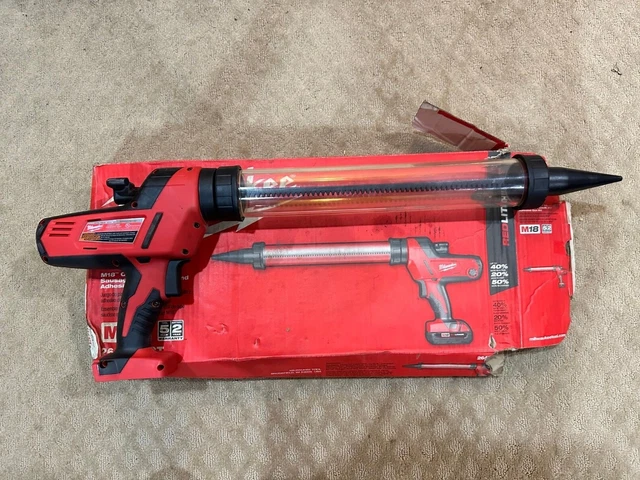 Milwaukee 20 oz. M18 Caulk and Adhesive Gun Kit (Battery & Charger NOT Included)