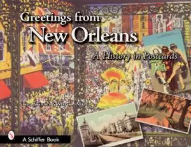 New Orleans Postcard History book Louisiana LA Vintage