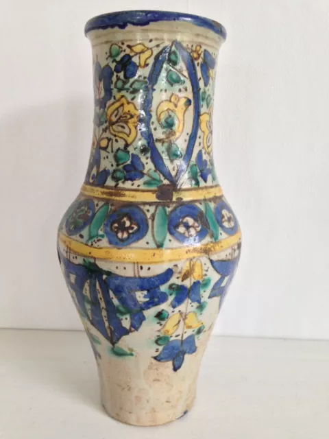 Beau Vase Céramique Grés Orient Maroc Berbére