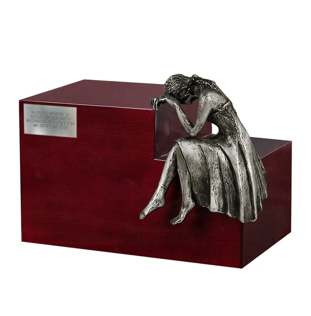 Beerdigung Asche-Sarg Einzigartige Denkmal Einäscherung Urne Kunst Skulptur Leid