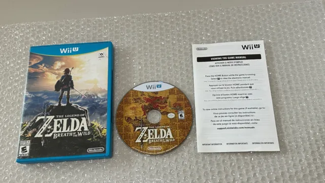 The Legend of Zelda: Breath of the Wild (Nintendo Wii U) Complete -Misprint-