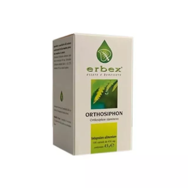 ERBEX Ortosiphon - Draining Supplement 100 Capsules