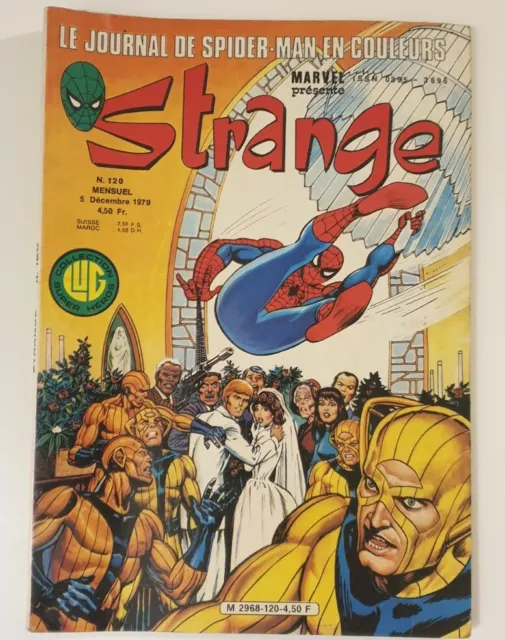 Strange N°120 - Décembre 1979 - Le journal de Spider-Man en couleurs