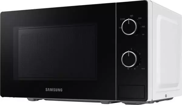 Samsung Microwelle weiß 700 Watt 25,5 cm Drehteller MS20A301 3