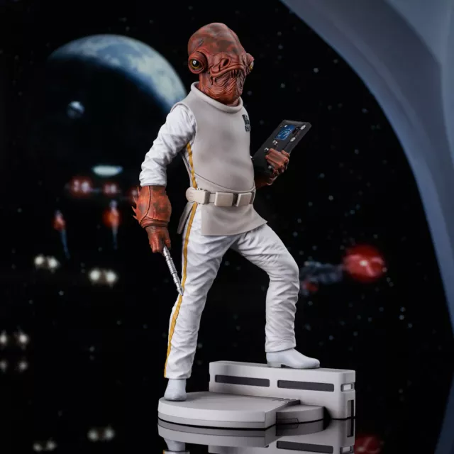 Gentle Giant Milestones Star Wars Return Of The Jedi Admiral Ackbar 1/6 Statue 2