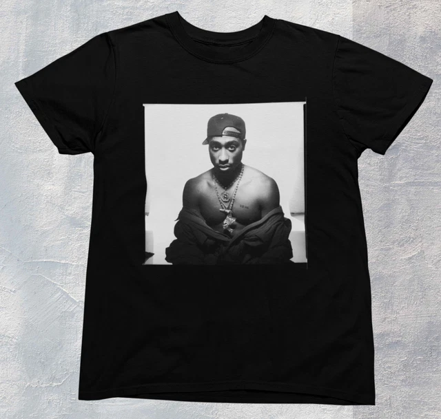 TUPAC SHAKUR T-SHIRT, Hip Hop American rapper 2Pac Music Men Women