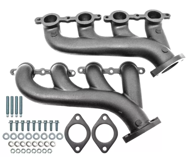 *BLEMISH - LS Swap Cast Iron Exhaust Manifold Chevrolet LS1LS2LS3 4.8L 5.3L 6.0L