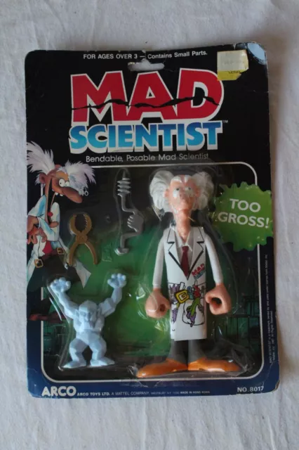 Vintage 1987 Mad Scientist Monster Lab Escape Game by Mattel Super Rare  100% Complete Excellent Condition 