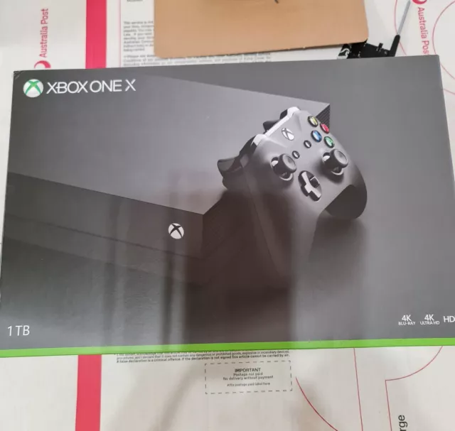 Microsoft Xbox One X 1TB Console Brand New and Sealed RARE