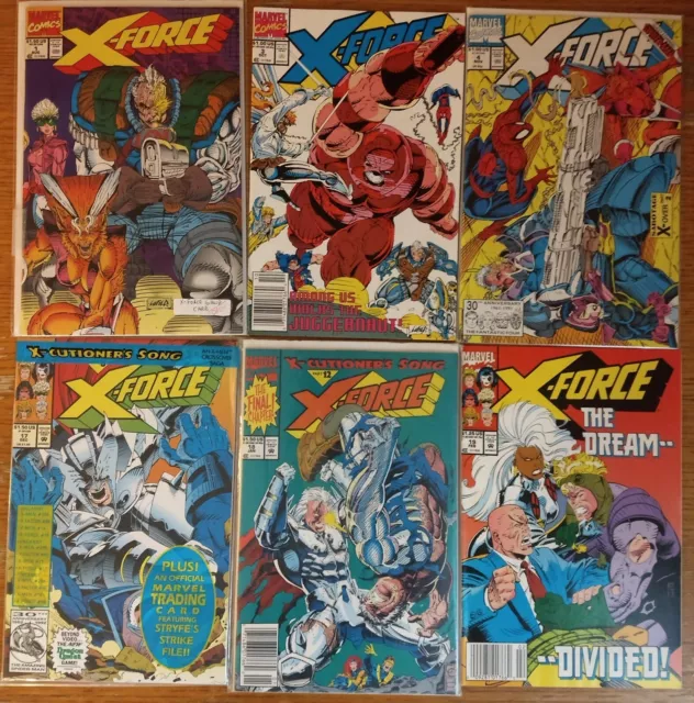 X-Force Marvel Comics Lot Of 27 Comics
