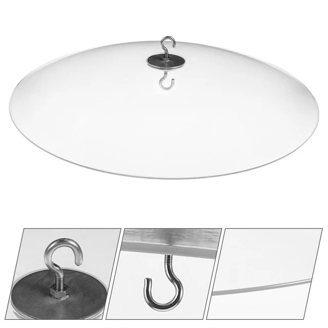 Bird Feeder Protective Supply Rain Dome Plastic Cover Weather