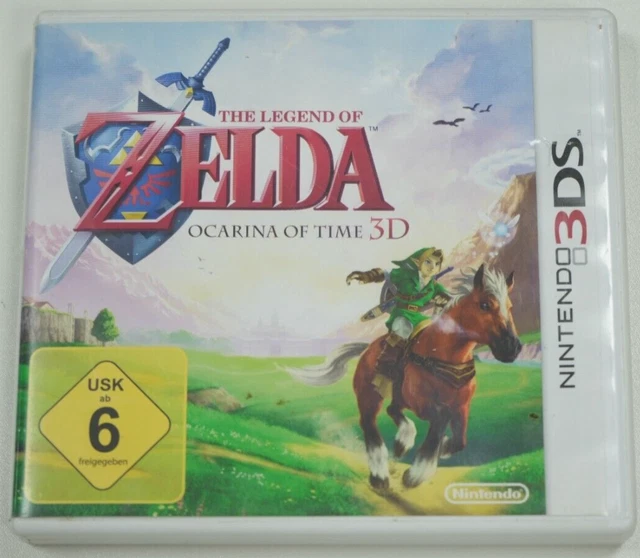 The Legend of Zelda: Ocarina of Time 3D - 3DS - Getestet mit OVP & Anleitung!