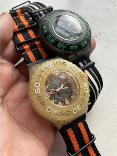 NATO STRAP ADAPTERS for Swatch Watches for the Omega MoonSwatch