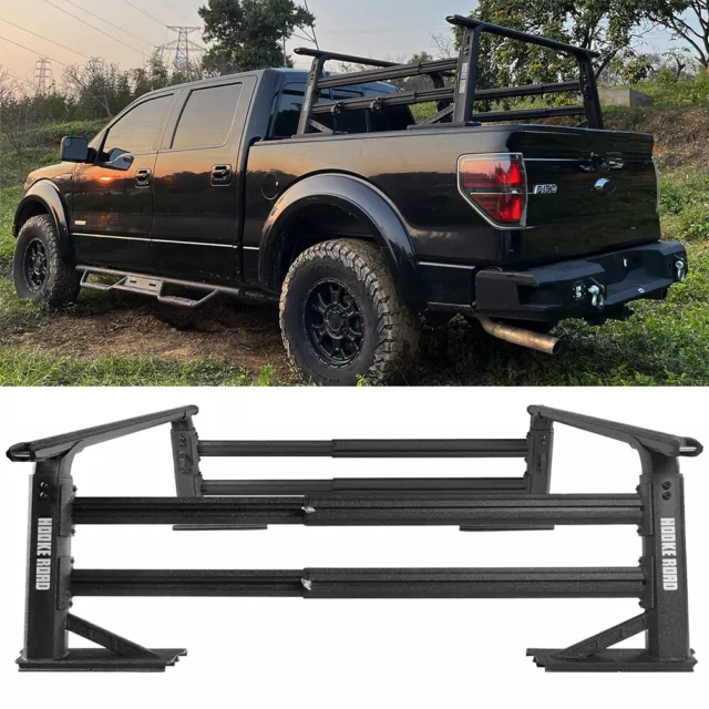 Hooke Road Adjustable Height Truck Bed Cargo Rack Extendable Truck Ladder Rack Hooke Road Adjustable Height Truck Bed Cargo Rack Extendable Truck Ladder Rack