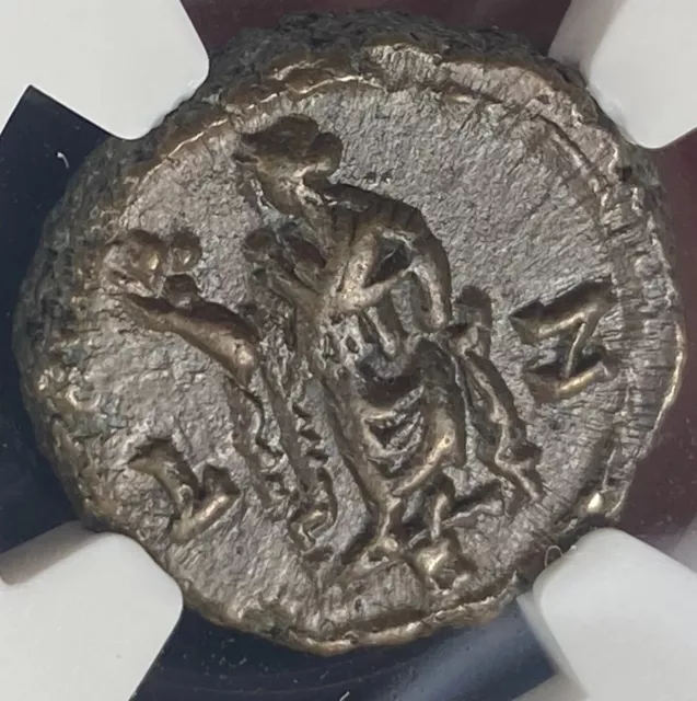 Egypt Alexandria Maximian Ad 286-310 Bi Tetradrachm Yr.7 Ngc Ancient Ch Xf*