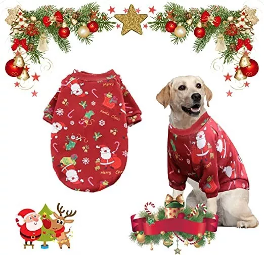 Maglioncino Cane Natale,Maglioncino per Cani,Vestiti Natale Gatto Cane,Natale