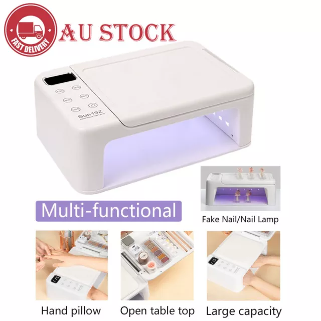 Multifunction 288W LED UV Nail Lamp Light Gel Polish Dryer Manicure Art Curing.