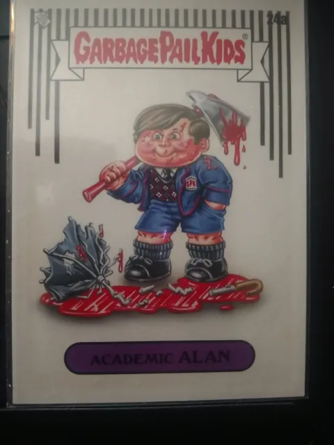 Garbage Pail Kids Book Worms GROSS ADAPTATIONS Academic ALAN GPK Card 24a NM+