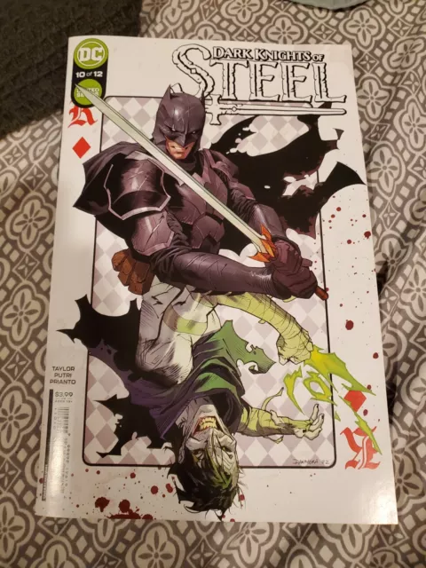 DARK KNIGHTS OF STEEL #10 - Dan Mora Cover A - NM - DC Comics - Presale 03/28