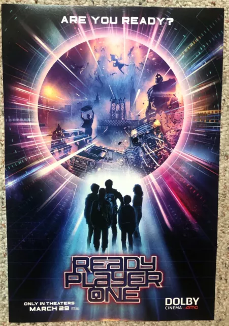 Ready Player One AMC 11.5x17 Inch Movie POSTER