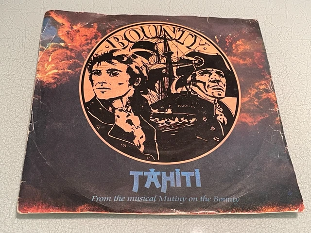 DAVID ESSEX - Tahiti From 'Mutiny on The Bounty' - Vinyl Record 7 ...