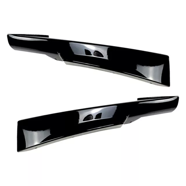 Glossy Black Front Bumper Lip Splitter Fit For BMW E90 E91 M-Tech 2009-2012