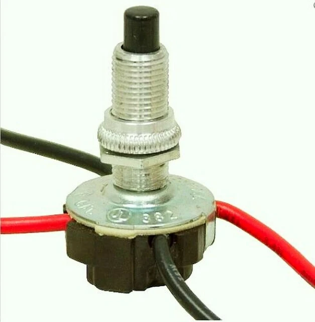 LEVITON 382 FLUORESCENT Starter Push Button switch F.L.S. 40 watt 388