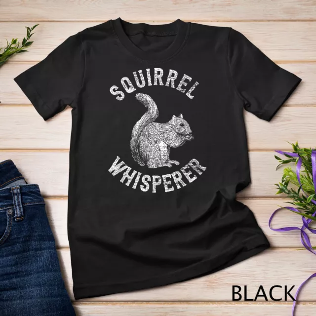 Squirrel Whisperer T-Shirt Vintage Squirrel Lover Unisex T-shirt