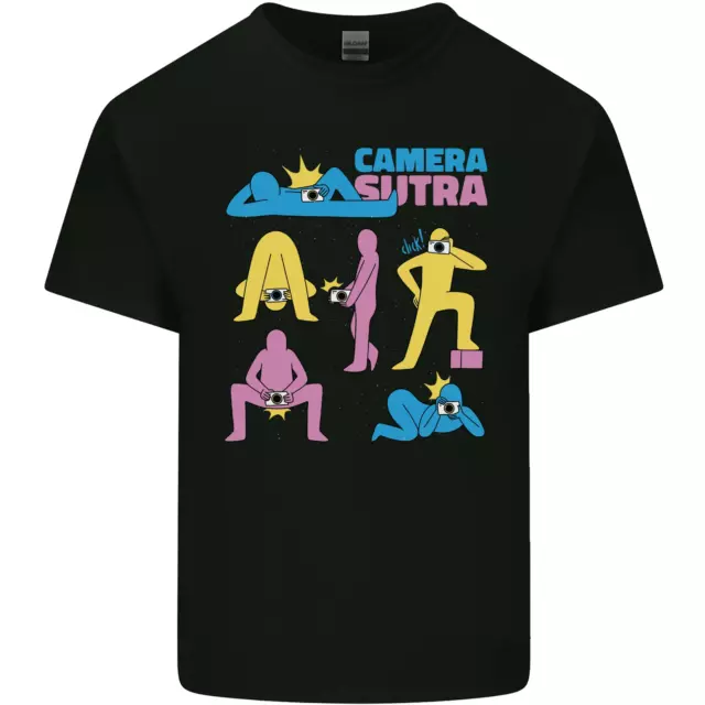 Camera Sutra Photography Photographer Funny Kids T-Shirt Childrens