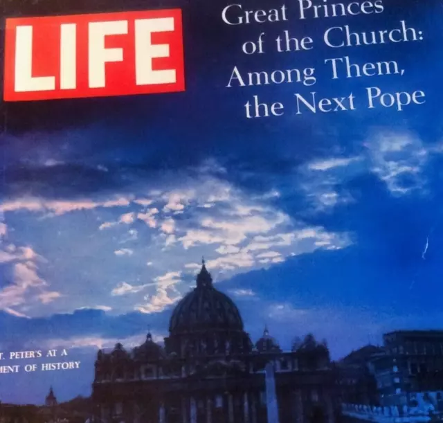 Life Magazine June 14, 1963 Great Princes of The Church Vol 54 No 24