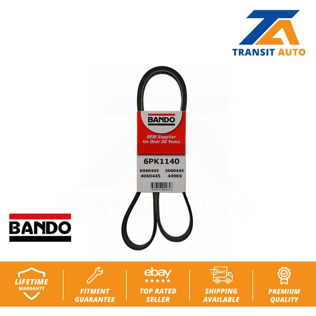 ALTERNATOR COMPRESSOR ACCESSORY Drive Belt For Ford Explorer Edge