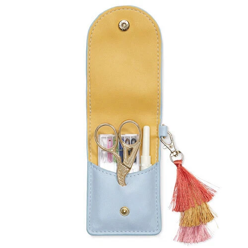 Kit de costura de cuero vegano LIFE STITCH DesignWorks TOTALMENTE NUEVO