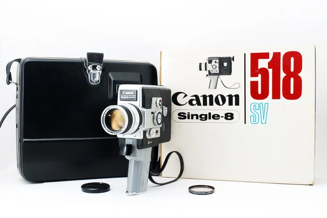 [Casi COMO NUEVA] Cámara fotográfica Canon con zoom automático 518 SV individual 8 películas 8 mm de FedEx JAPÓN