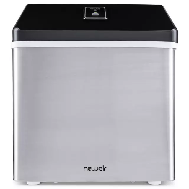 Self-Cleaning Portable Ice Maker Countertop w/ Ice Scoop & Basket Ice  Machine