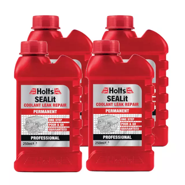 Holts - Sealit Refroidissement Fuite Réparation - Permanent - Radiateur Tete