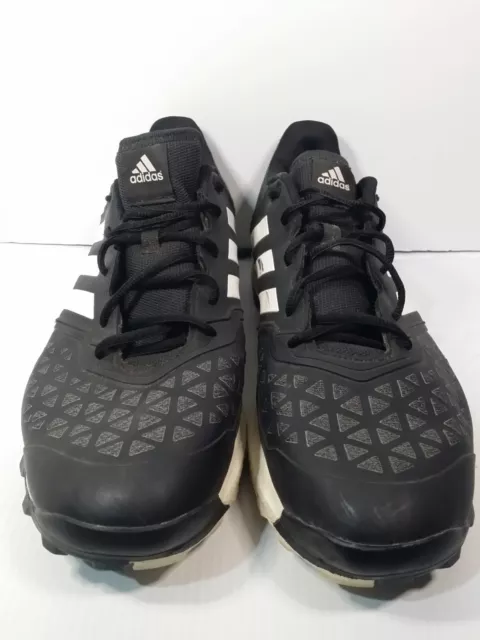 Adidas Flexcloud Hockey shoes Men US13 G25961 Black white carbon