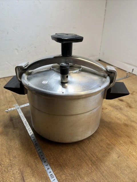 Cocotte Minute Ancienne SEB 8 Litres – Série K, Alu Pur 99,5%, Basse, Compatible Gaz