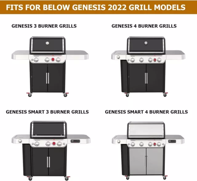 Gusseisen Grillrost mit Herausnehmbarem Rundeinsatz, für Weber Genesis 2022 E... 3