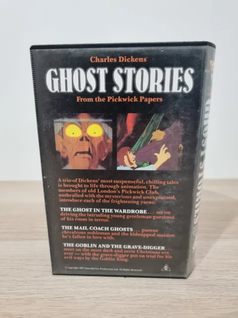 Ghost Stories by Charles Dickens Clamshell VHS Video Tape Movie 3